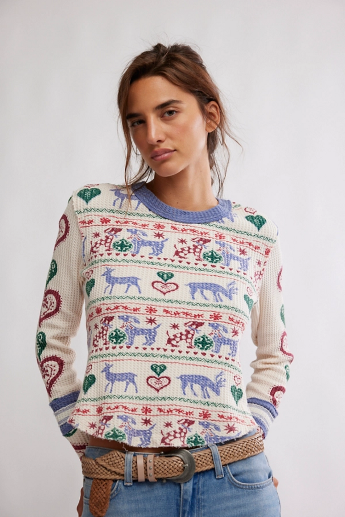 Free People Blissful Layering Tee