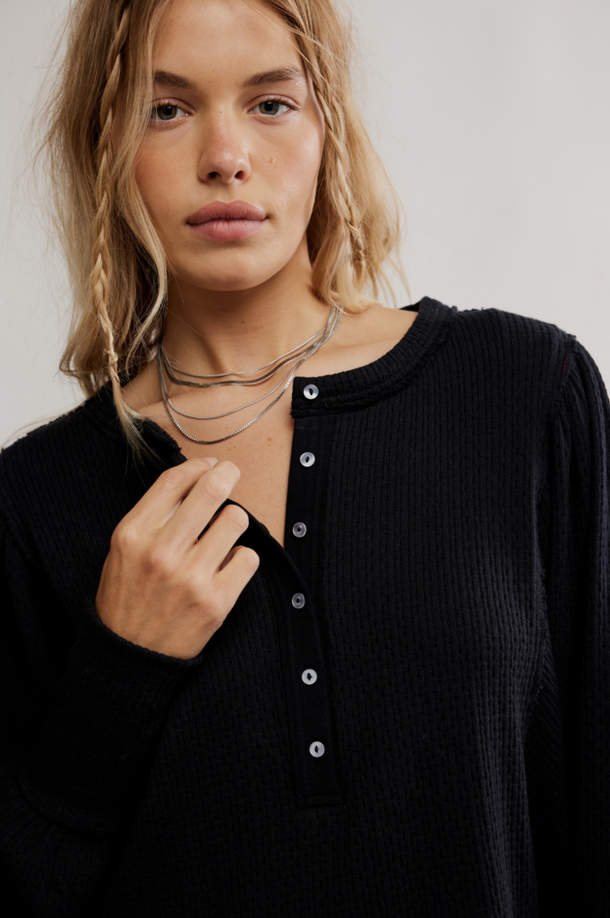 Free People Quinn Knit Top