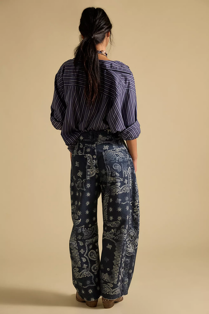 Free People Good Luck Printed Barrel