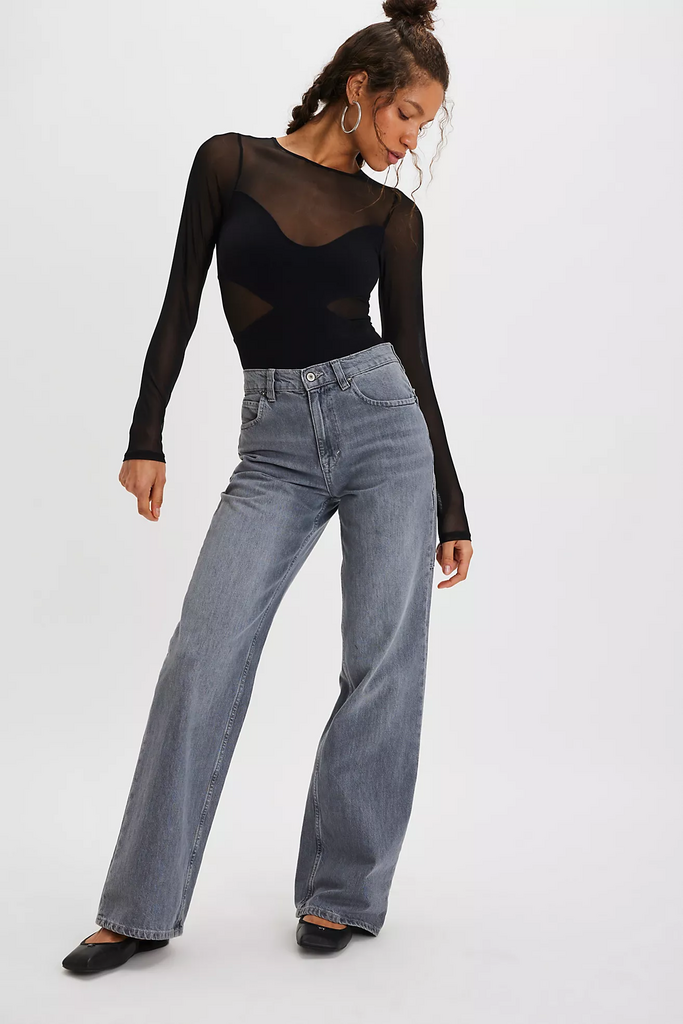 Free People All An Illusion Bodysuit