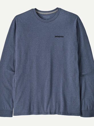 Patagonia Long-Sleeved P-6 Logo Responsibili-Tee