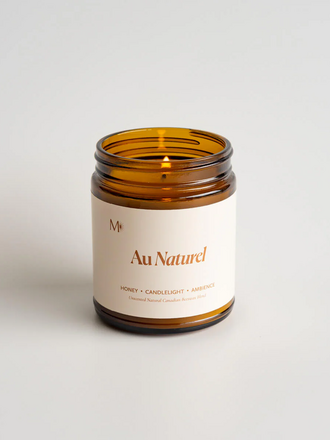 Misiyo Misiyo Unscented Beeswax Candle