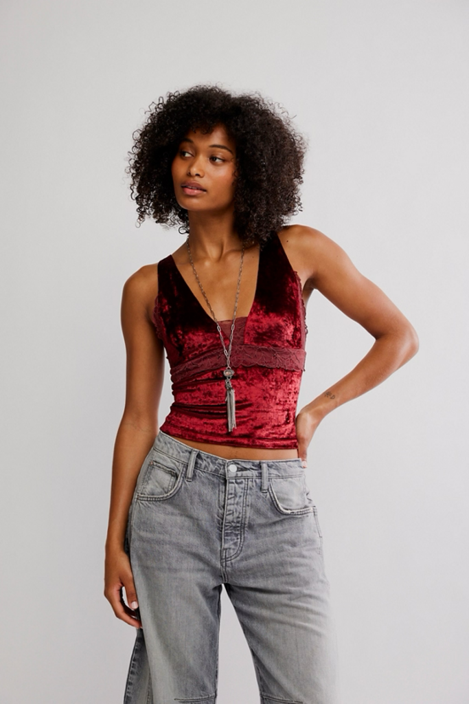 Free People Bed of Roses Cami