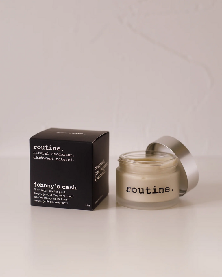 routine. Johnny's Cash (vegan) - Natural Deodorant 58g