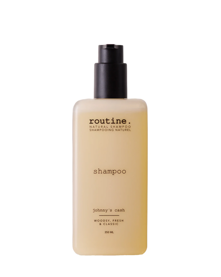 routine. Johnny's Cash Energizing  Shampoo 350ML