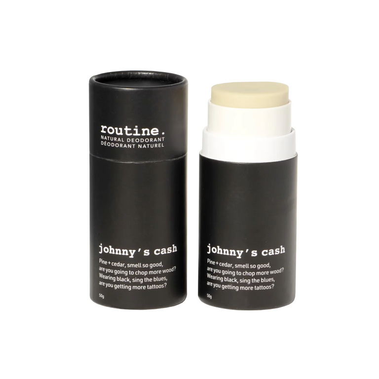 routine. Johnny's Cash - 50g Deodorant Stick