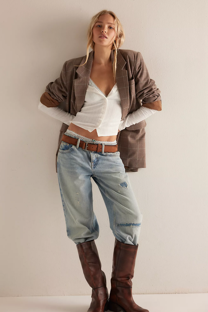 Free People End Game Pointelle Long Sleeve