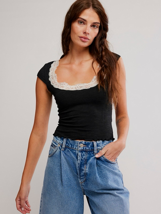 Free People Oh My Darling Tee