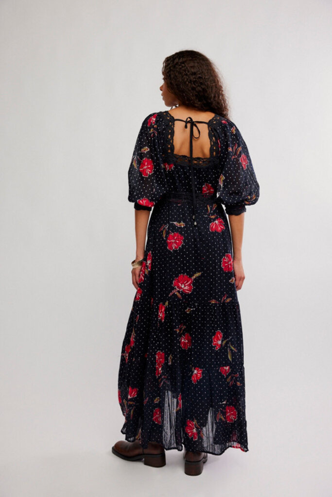 Free People Morning Meadows Longsleeve Maxi Dress