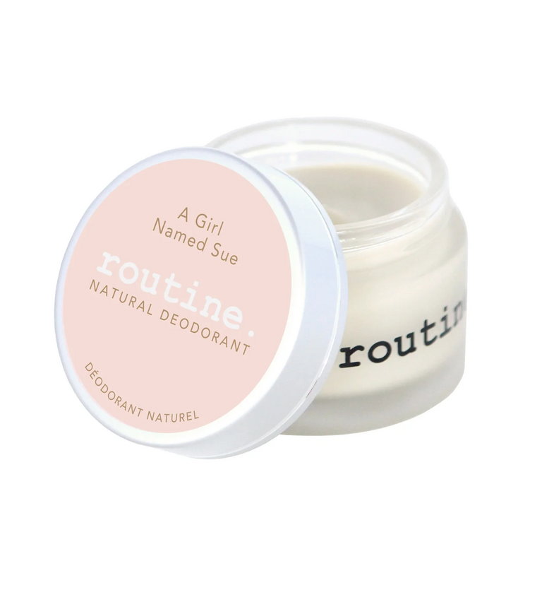 routine. A Girl Named Sue - Natural Deodorant 58g