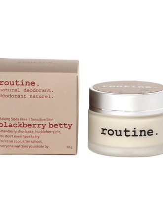 routine. Blackberry Betty BSF - Natural Deodorant 58g