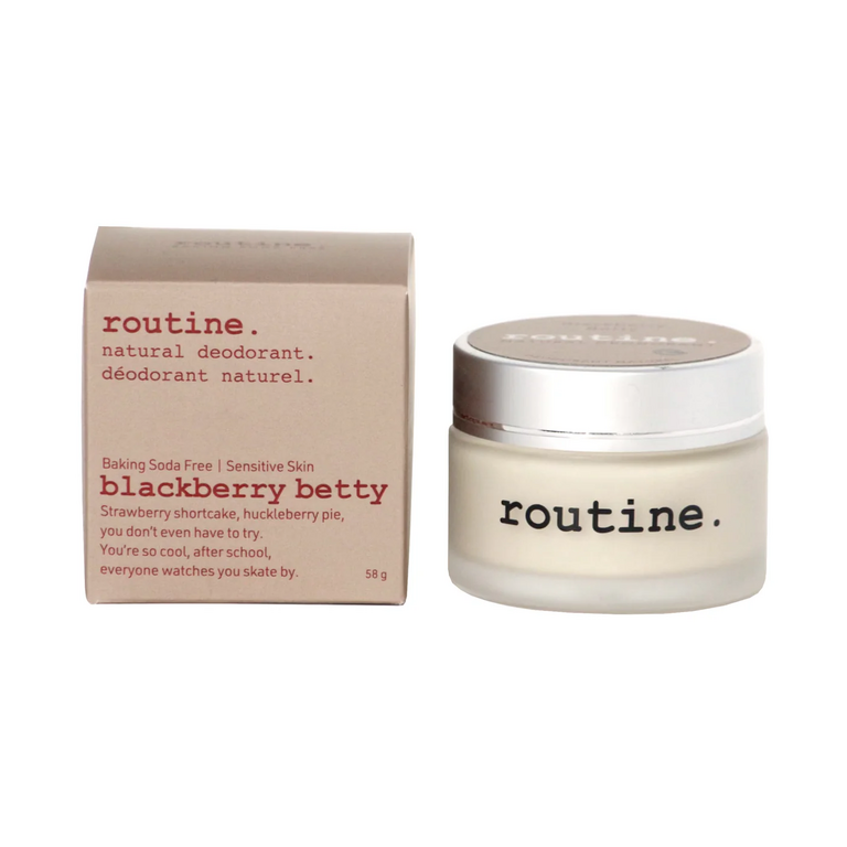 routine. Blackberry Betty BSF - Natural Deodorant 58g