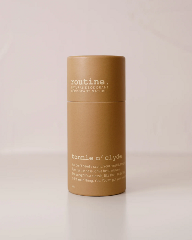 routine. Bonnie n' Clyde - 50g Deodorant Stick