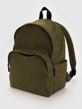 Baggu Large Nylon Backpack - Seaweed