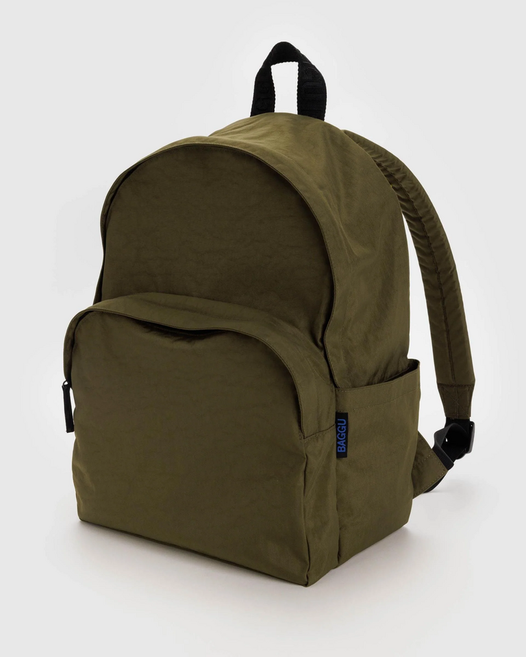 Baggu Large Nylon Backpack - Seaweed