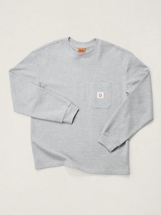 Rhythm Vintage Pocket Long Sleeve Waffle