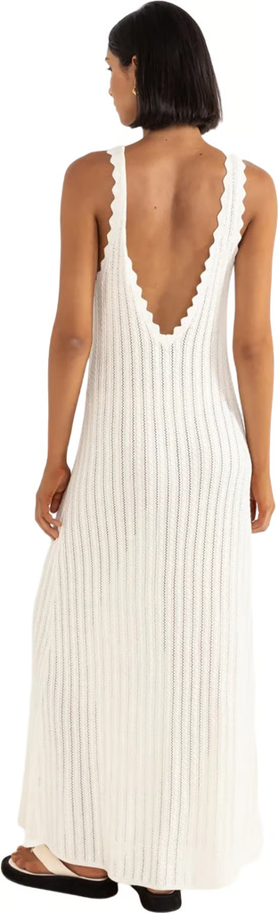 Rhythm Scallop Knit Maxi Dress