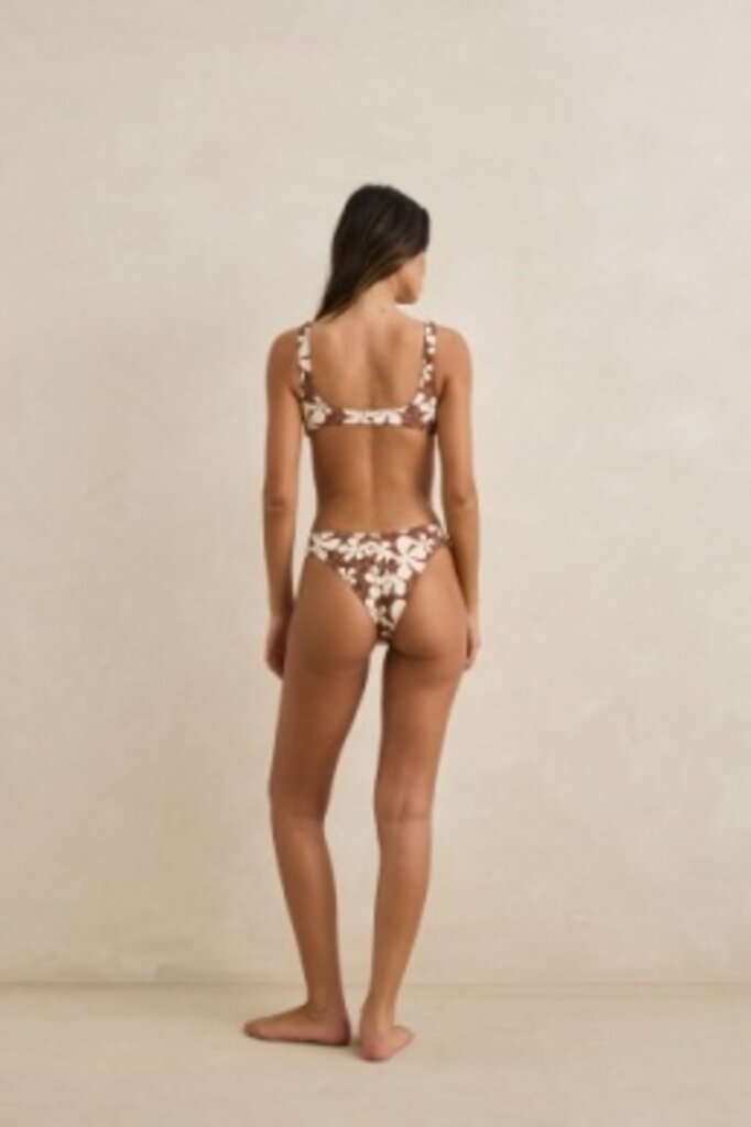 Rhythm Melia Floral Twist Front Top