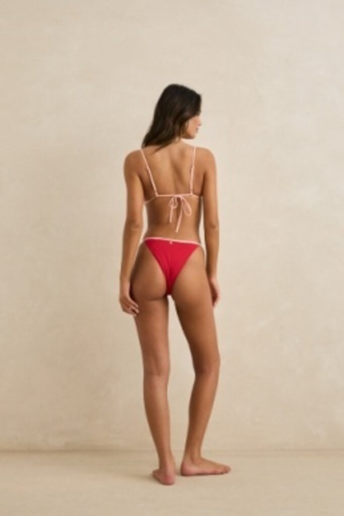 Rhythm Lily Rib Knotted Bandeau Top