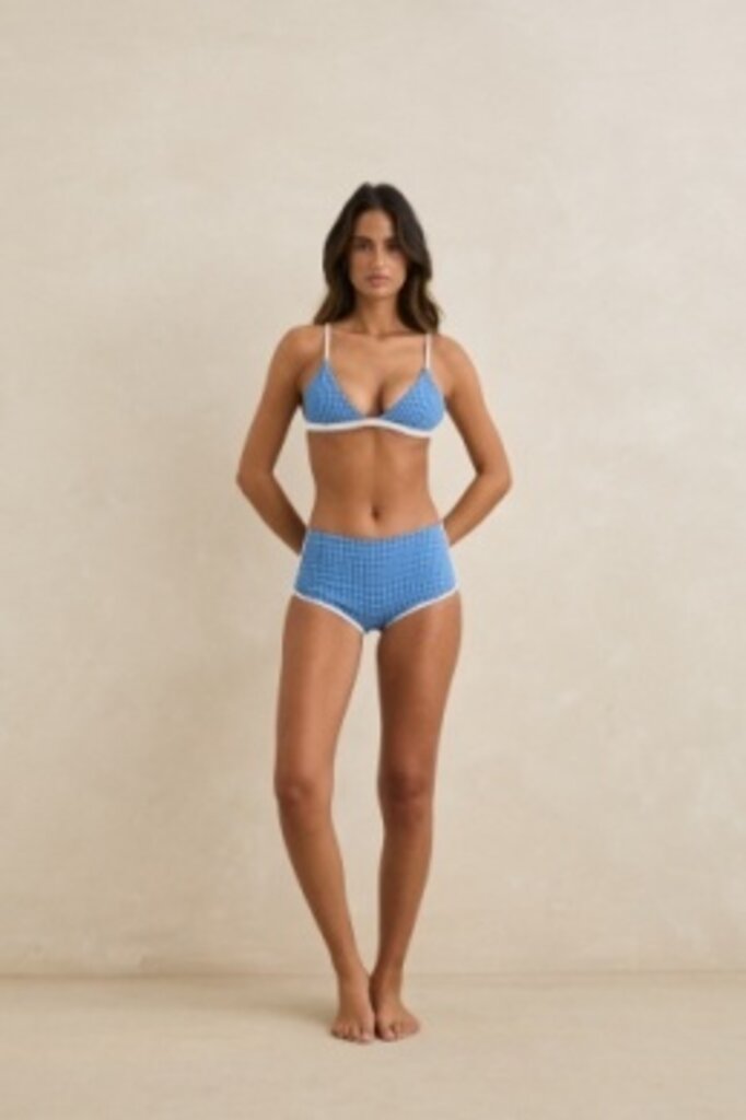 Rhythm Lola Check Bralette Top