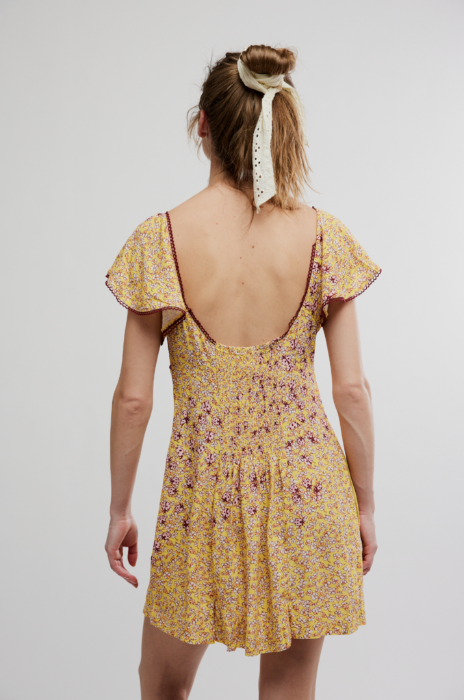 Free People Backroads Mini Dress