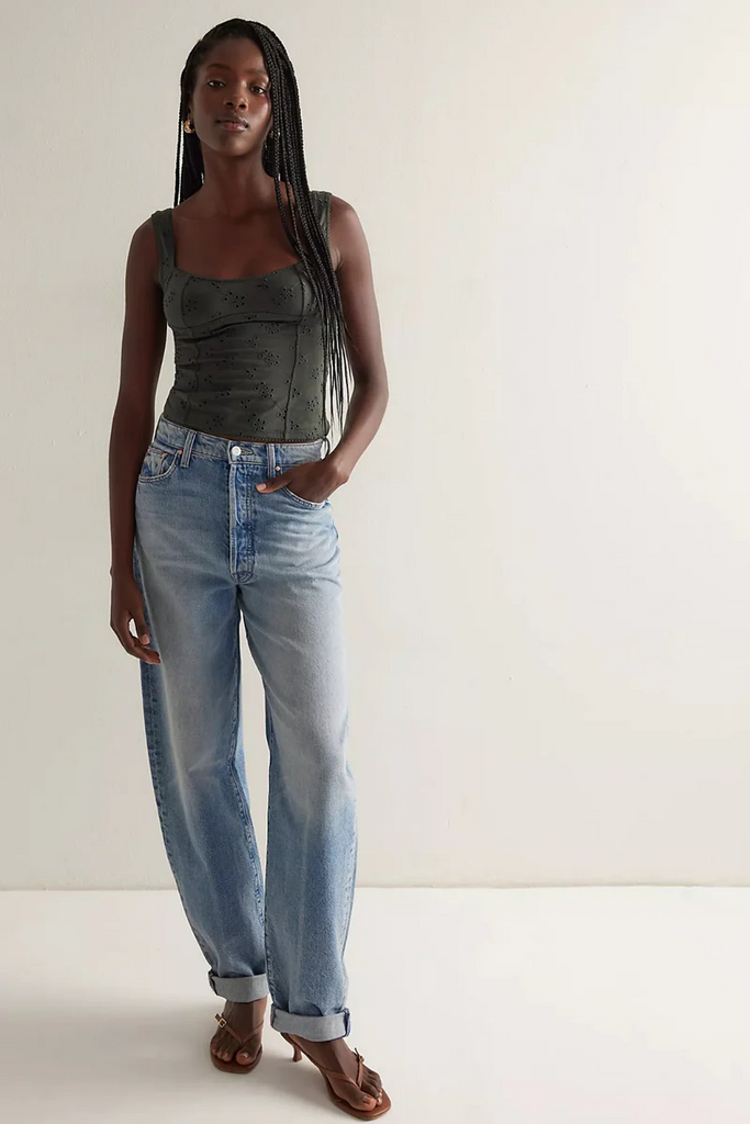 Free People Full Bloom Eyelet Cami