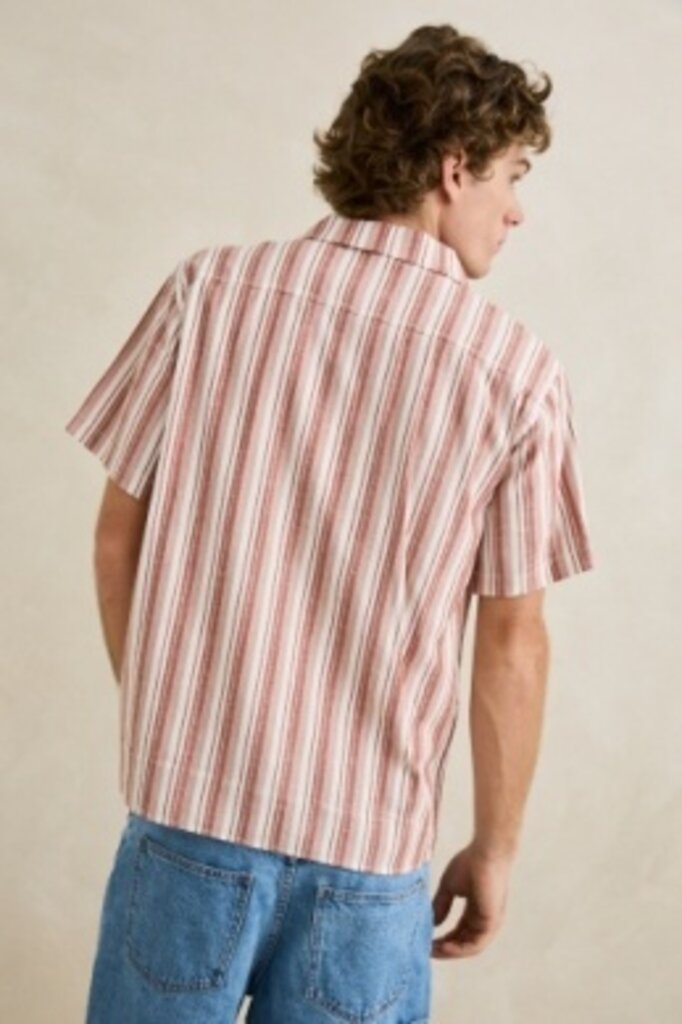 Rhythm Vacation Stripe Short Sleeve Shirt