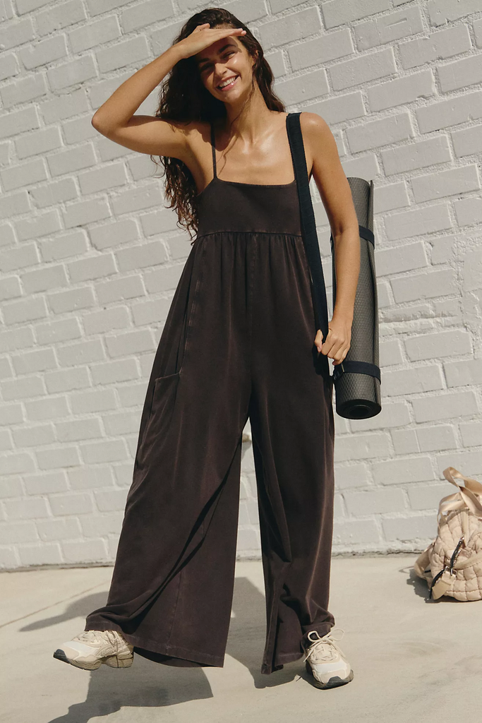 Free People Hot Shot Strappy Onesie 2