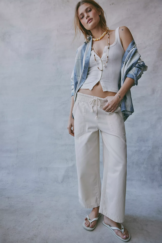 Free People Easy Peasy Pull On Pant