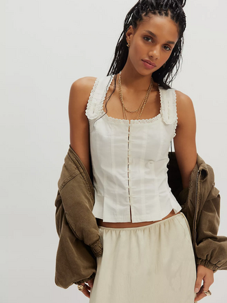 Free People Bridgette Corset Top