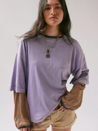 Free People Oversized Perfect Tee