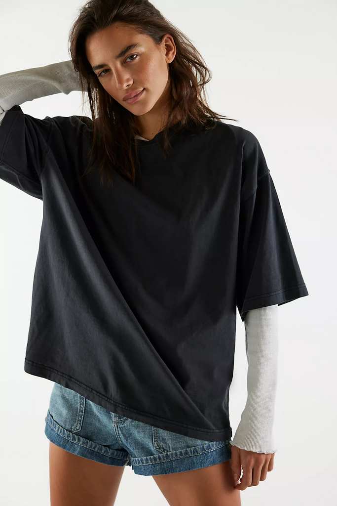 Free People Oversized Perfect Tee