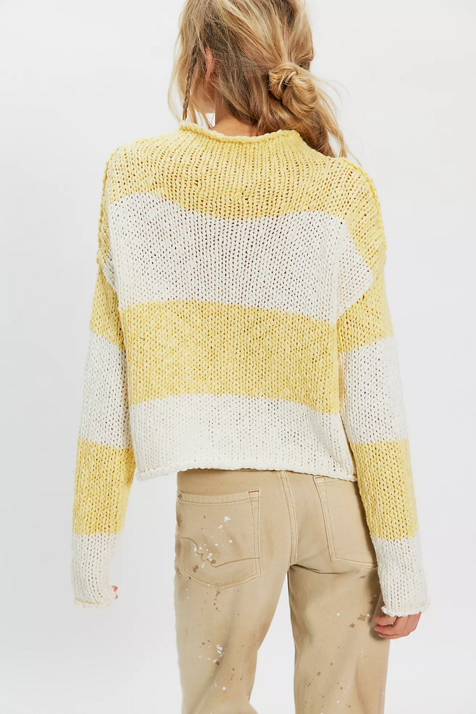 Free People Opal Rugby Stripe Sweater