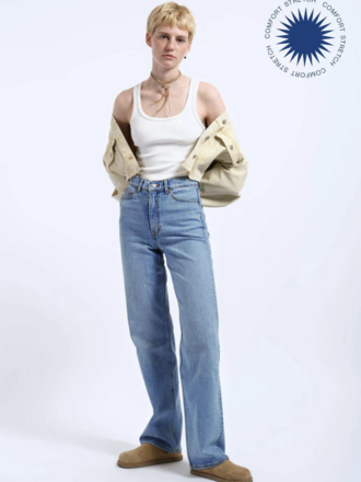 Dr Denim Echo High Straight Jean