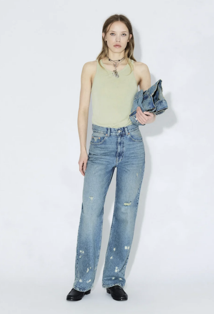 Dr Denim Echo High Straight Jean