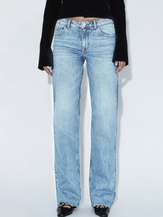 Dr Denim Addy Mid Straight Jean