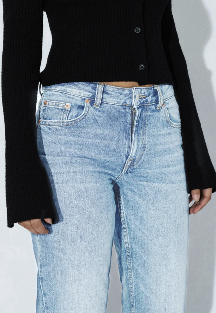 Dr Denim Addy Mid Straight Jean