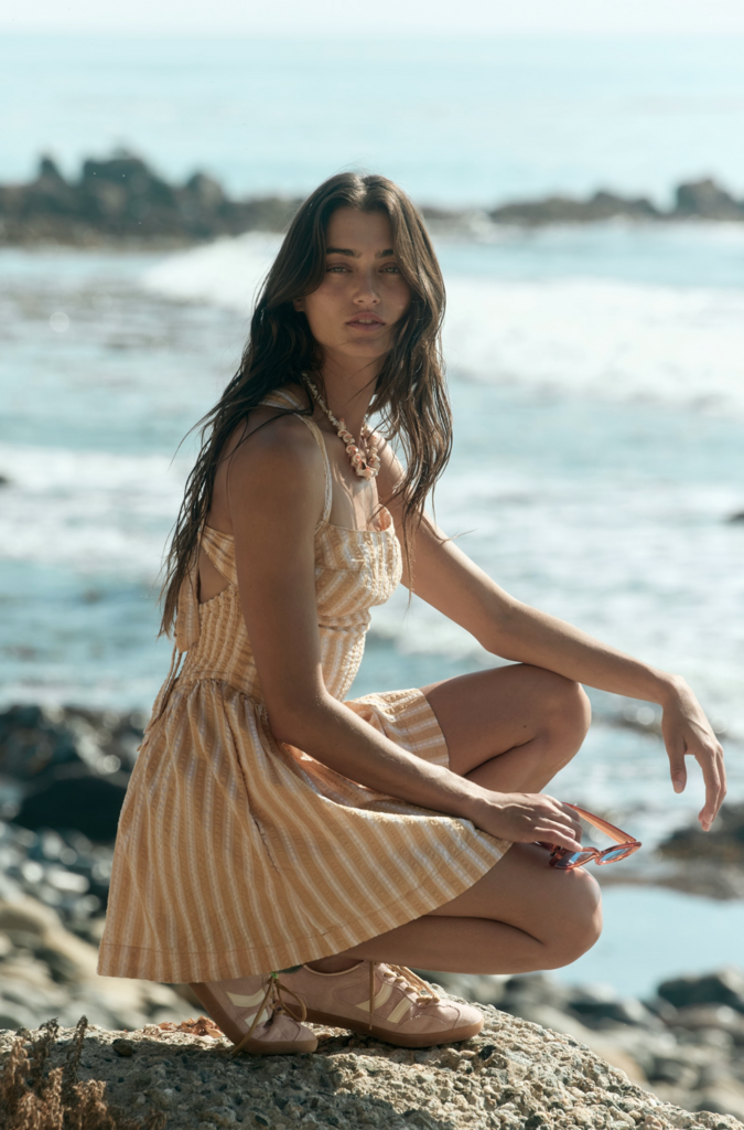 Free People Laurel Plaid Mini Dress