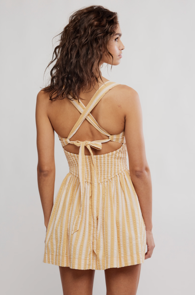 Free People Laurel Plaid Mini Dress