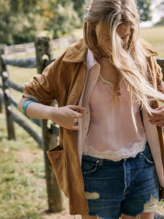 Free People Now or Never Denim Short