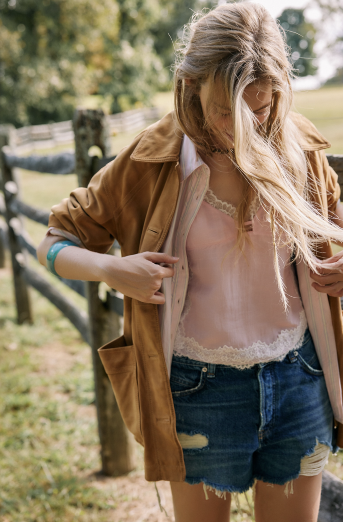 Free People Now or Never Denim  Short