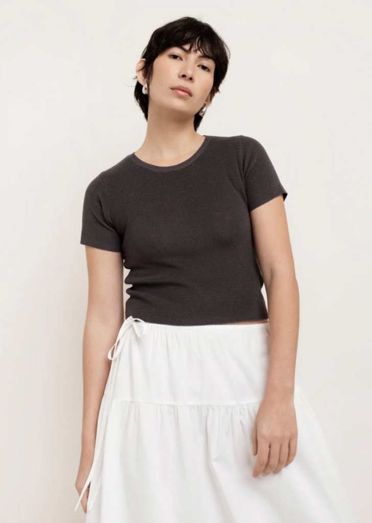 Paper Label Blaise Crop Top
