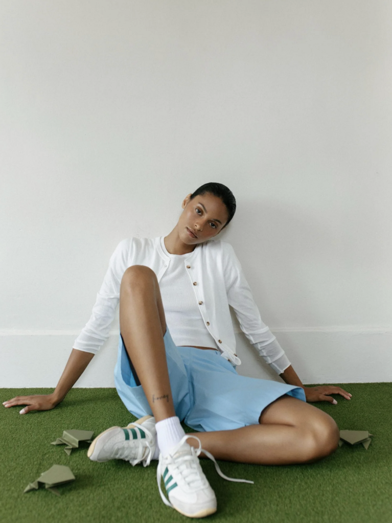 Paper Label Corinne Slim Cardigan