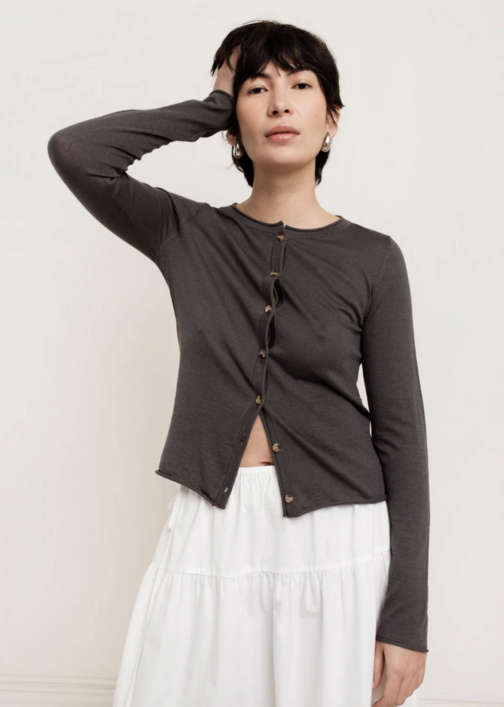 Paper Label Corinne Slim Cardigan