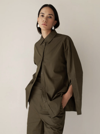 Paper Label Tanzi Placket Shirt