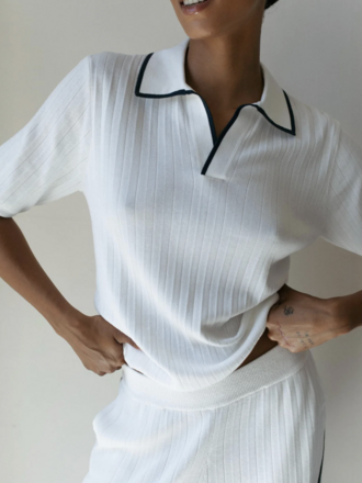 Paper Label Marcia Polo Shirt