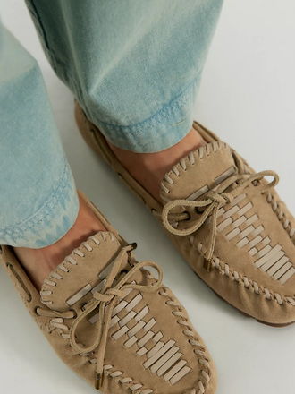 Free People Misty Suede Moccasin