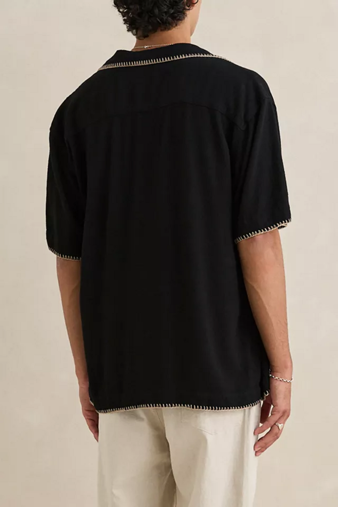 Rhythm Relaxed Whip Stitch Short Sleeve Shirt