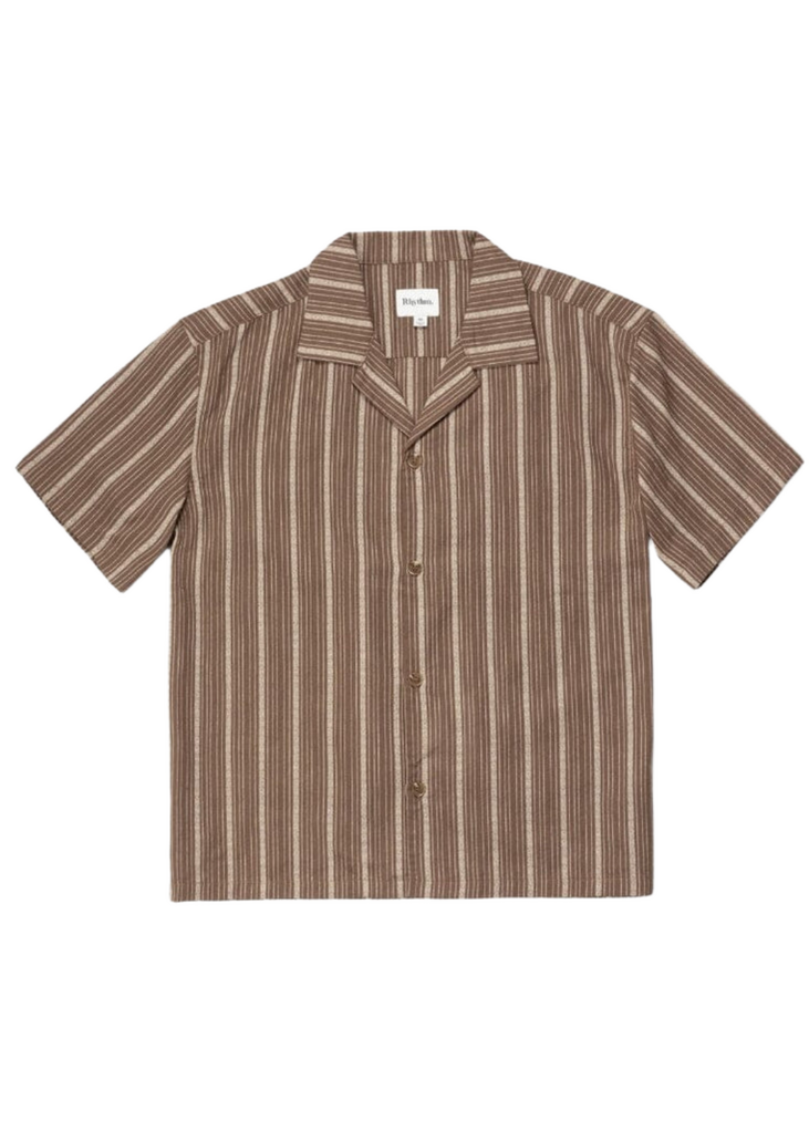 Rhythm West Winds Stripe Short Sleeve Shirt