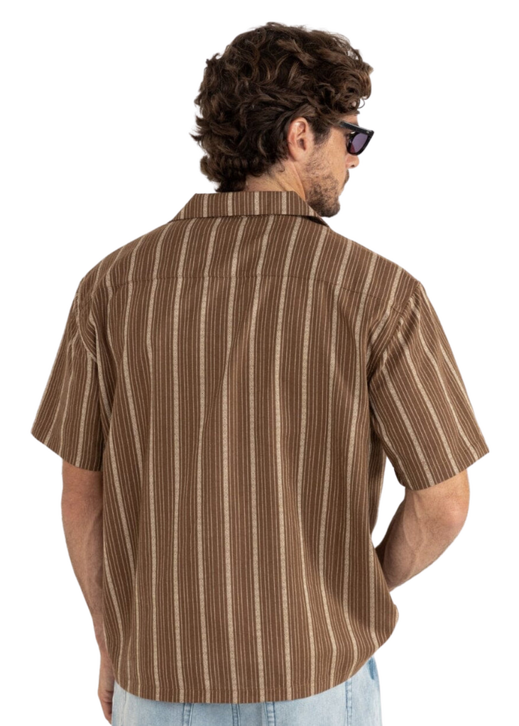 Rhythm West Winds Stripe Short Sleeve Shirt